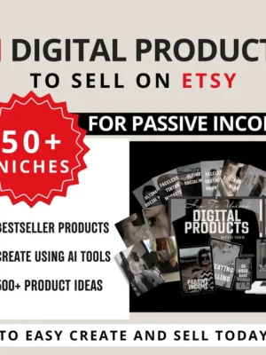 48A 500+ Ideas AI Digital Products Best Seller, Mmr Plr Products, Bestseller Ideas, Business Ideas Ebook Template, Master Resell Rights | #201