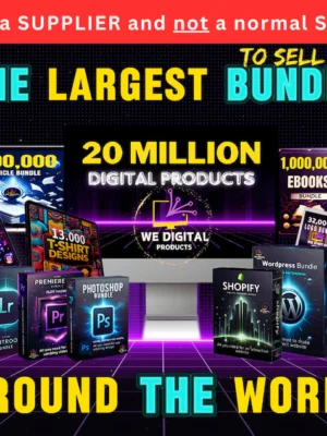 5a 20 Million Digital Products to Sell | Master Resell Rights Products | Digital Products Bundle | PLR Bundle Digital Products | Passive Income