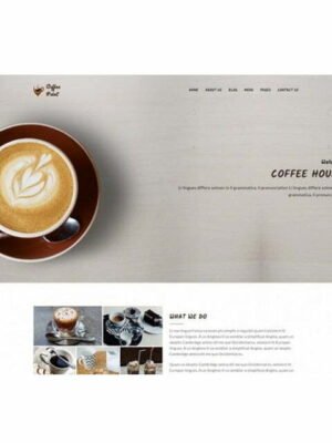 Cafeteria - HTML Template