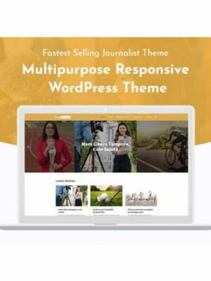 Journalist Portfolio - Wordpress Theme