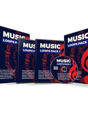 25 Royalty-Free Music Loops Pack 1 - with Resell Rights