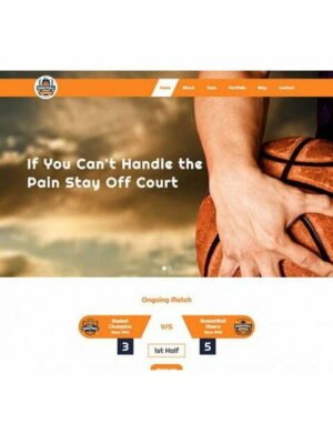 Basketball - HTML Template