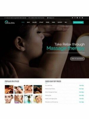 Beauty Salon - HTML Template