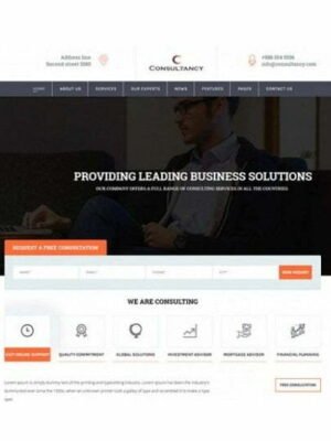 Consultancy Services - HTML Template