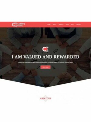 Cutting Edge - HTML Template