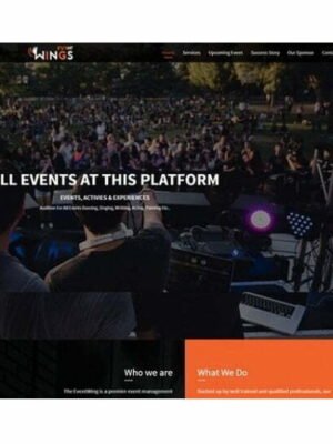 Event Wings - HTML Template
