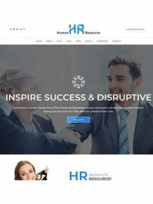 Human Resource - HTML Template