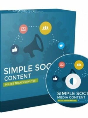 Simple Social Media Content - Video Course with Resell Rights