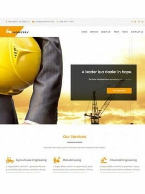 Industrial - HTML Template