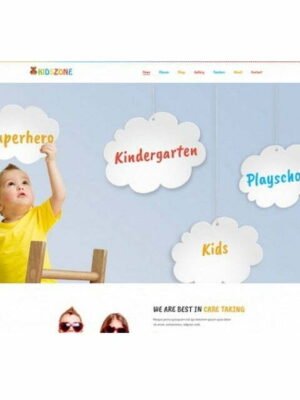 Kids Zone - HTML Template