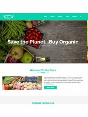Organic Food - HTML Template