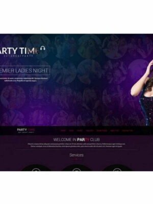 Party Time - HTML Template