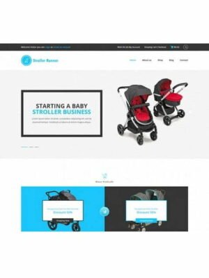Stroller - HTML Template