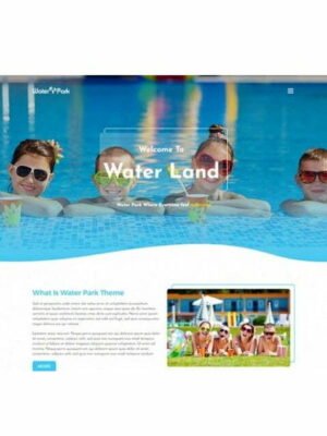 Water Park - HTML Template
